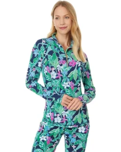 Lilly Pulitzer Justine Half Zip Upf 50+ | Coats & Outerwear -Pulitzerly Store 81tXTwmsFoL. AC SR736920