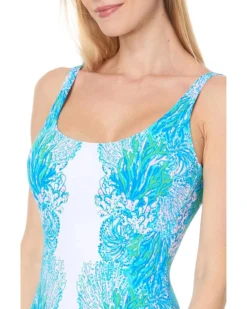 Lilly Pulitzer Brin Scoop Neck One Piece | Swimwear -Pulitzerly Store 81z7A0FO84L. AC SR736920