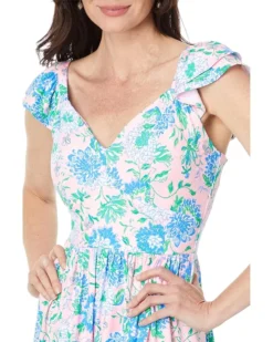 Lilly Pulitzer Bayleigh Flutter Sleeve Midi | Dresses -Pulitzerly Store 81zTcvTmufL. AC SR736920