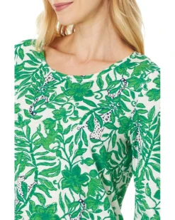 Lilly Pulitzer Etta Scoop-Neck Long Sleeve | Shirts & Tops -Pulitzerly Store 9127AV4cbJL. AC SR736920