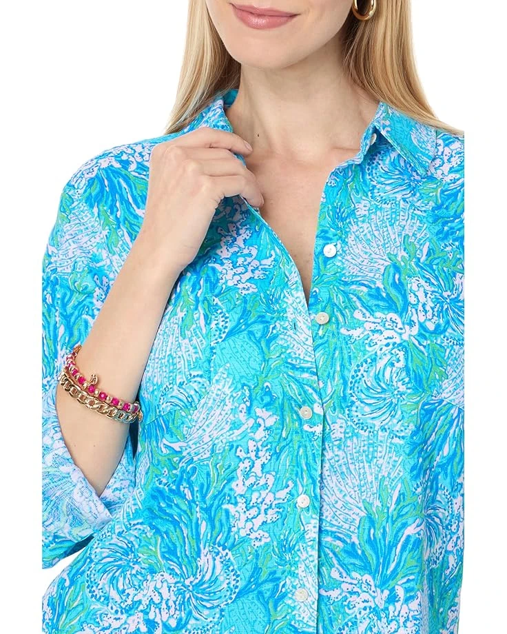 Lilly Pulitzer Sea View Cover Up | Dresses 3 Lilly Pulitzer Sea View Cover Up | Dresses - Image 3