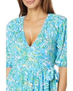 Lilly Pulitzer Brantley Midi Wrap Dress | Dresses -Pulitzerly Store 91KdX87cWWL. AC SR736920