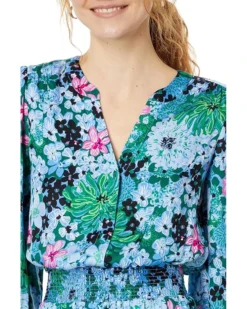 Lilly Pulitzer Loubella Long Sleeve Flor | Dresses -Pulitzerly Store 91irG2m KBL. AC SR736920